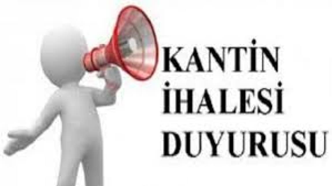 Kantin İhale Duyurusu